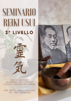 Seminario Reiki Secondo Livello