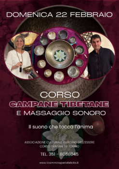 Corso base Campane Tibetane e massaggio sonoro