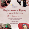 Bagno Sonoro con Gong e Suoni della Terra