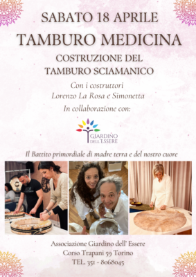 Seminario di Costruzione del Tamburo Sciamanico