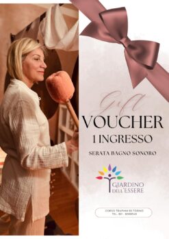 Voucher Ingresso Bagno Sonoro
