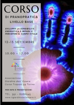 Corso di Pranopratica Base Torino | Sensibilità Energetica