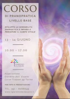 Corso di Pranopratica Base Torino | Sensibilità Energetica