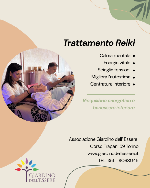 Trattamento Reiki a Torino: rilassamento profondo e riequilibrio energetico