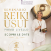 Seminario Reiki Usui Primo Livello