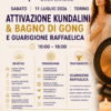 Attivazione Kundalini, Bagno di Gong e Guarigione Raffaelica