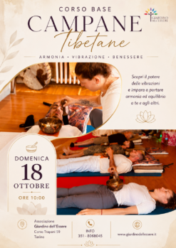 Corso base campane tibetane e massaggio sonoro Ottobre 2026