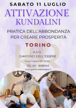 Attivazione Kundalini con Bagno di Gong Luglio 2026