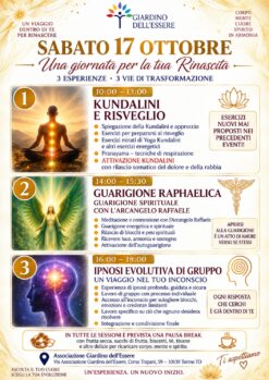 Attivazione Kundalini, Bagno di Gong, Guarigione Raffaelica e Ipnosi
