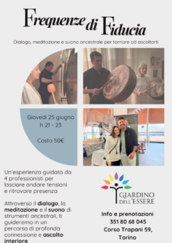 Frequenze di Fiducia | Bagno di Gong e Serata Esperienziale a Torino