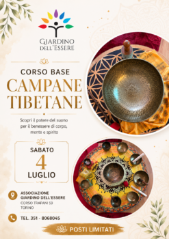 Corso base campane tibetane e massaggio sonoro Luglio 2026