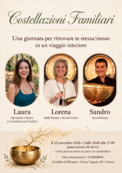 Costellazioni Familiari con Laura Scirè | Percorso di Consapevolezza