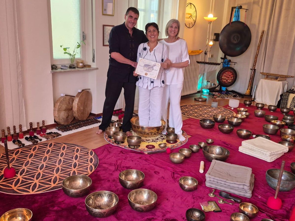 Esperienza con campane tibetane al Giardino dell’Essere di Torino