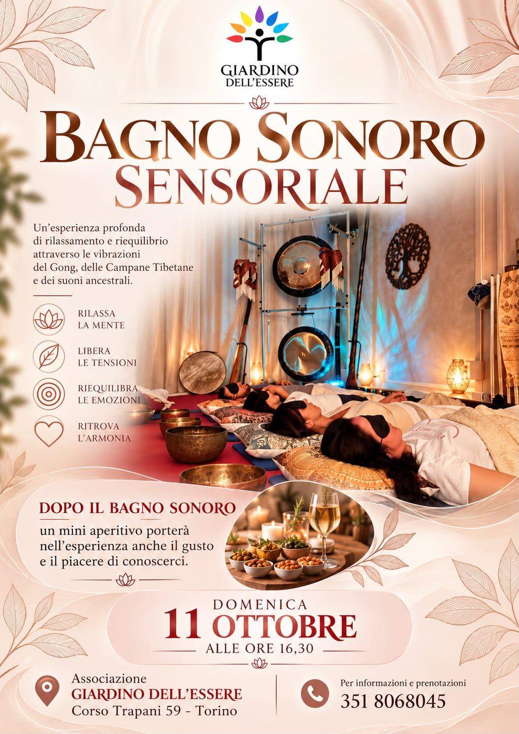 Bagno Sonoro Sensoriale