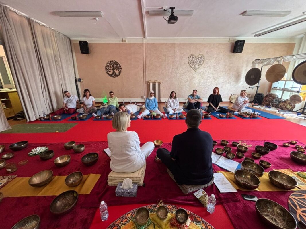 Workshop campane tibetane a Torino al Giardino dell'Essere